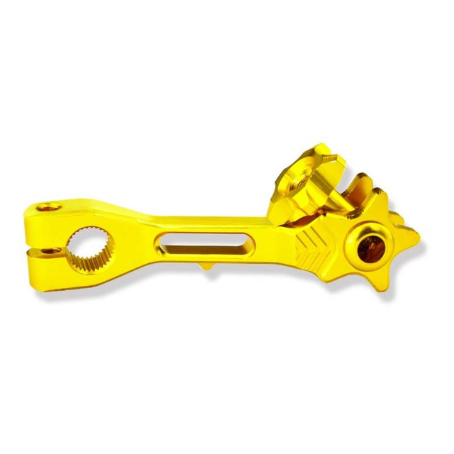 Motorcycle Rear Brake Pedal Lever, CNC Aluminum Alloy Rear Brake Rocker Arm, Wear-Resistant Motorcycle Brake Lever, Universal Brake Arm Lever Accessories