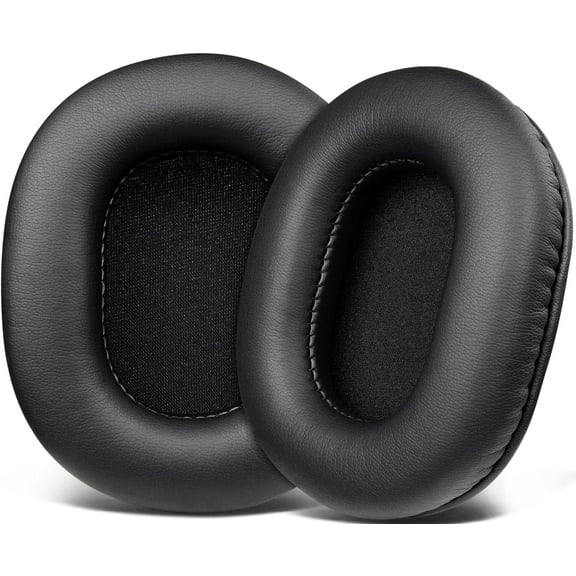 SOULWIT Earpads Replacement for Turtle Beach Recon 100/200/200 Gen2/Spark Gaming Headphones, Ear Pads Cushions with Softer Protein Leather, High-Density Foam - Black
