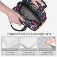 thumbnail image 3 of Fuzoiu Cinco De Mayo Floral Print Insulated Lunch Bag for Women Men Large Reusable Lunch Box Adult Leakproof Portable Cooler Tote Bags for Work Picnic, 3 of 7