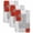 Red, variant on Blue Abstract Kitchen Towels Set of 3, Grey Geometric Oil Painting Vintage Gradient Absorbent Dish Towels for Kitchen, Microfiber Hand Towel, Quick Drying Tea Towel for Cleaning Decorative Dishcloths