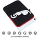 thumbnail image 4 of Funda para tablet Lacdo para iPad Air/Pro de 13 pulgadas con teclado, color rojo, 4 of 8