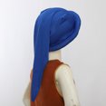 thumbnail image 7 of TiaoBug Christmas Elf Hat Dwarf Hat Long Pointed Witch Hat Storybook Character Costumes Blue One Size, 7 of 7