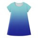 thumbnail image 5 of Teen Girls Dresses Short Sleeve Gradient Dress Casual Summer A-Line Sundress for Kids Soft & Breathable Fabric Ages 4-12 ,Sie:110, 5 of 7