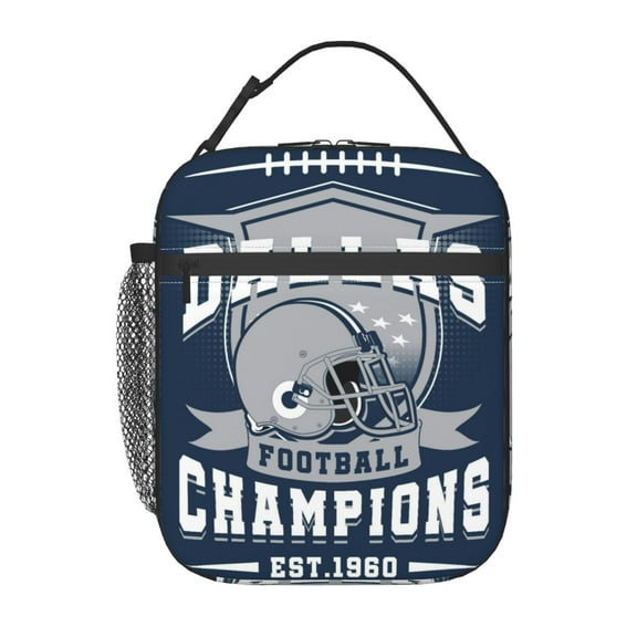 Dallas Insulated Lunch Bag Lunchbox For Women Men, Portable Leakproof Cute Tote Cooler Meal Bag, Reusable Lunch Container For Work/Office/Picnic/Travel