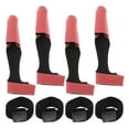 thumbnail image 1 of MasteelfCA 4 Sets Practical Fishing Rod Tip Cover Fishing Rod Sleeves Pole Strap Fastener, 1 of 8
