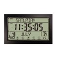 thumbnail image 1 of Reloj atómico inalámbrico AQITTI Home Clock para interiores y exteriores, alimentado por batería y con sensor de alta precisión., 1 of 5