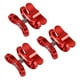 thumbnail image 1 of 3X Accesorio de Camara Clip de Mariposa de Bola de Luz de Buceo Abrazadera de Brazo Montaje de Aluminio para Gopro Hero 3 + / 4/5 Xiaoyi Gitup SJ6000 Camara Rojo, 1 of 5