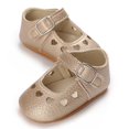 thumbnail image 4 of 0-18 MInfant Baby Girls Sandals Kids Soft Sole Newborn Toddler Non-Slip Rubber Sole Dress Shoes, 4 of 9