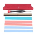 thumbnail image 1 of Memory RAM Cooler, Memory Heat Sink Dual Sided  for Wide and Narrow Modules for Desktop Computer Red,Black, 1 of 7