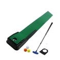 thumbnail image 4 of LOVIVER Tapis de Putting de Golf Vert Pratique avec Putter pour Adultes Enfants Pères Jardin Putter Bleu, 4 of 8