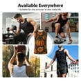 thumbnail image 5 of Kdxio Autumn Pumpkin Leaves for Men's Muscle T-shirt,Sleeveless for Workout Running Athletic Gym Lounge Casual, 5 of 5
