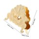 thumbnail image 2 of unbranded Porta En Hierro Dorado Para Y, 2 of 8