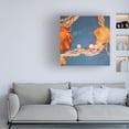 thumbnail image 2 of Canvas Wall Art - Lynann Colligan 'Jelly Fish 1' Wall Art for Living Room, Bedroom, or Office Décor by Trademark Fine Art - 24 x 24 Inches, 2 of 4