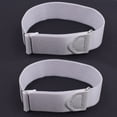 thumbnail image 3 of Brazalete Elástico Ajustable Sunnimix Antideslizante para Mangas De Camisa Color Blanco, 3 of 4