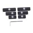 thumbnail image 4 of Separador divisor de 7 mm, 8 mm y 9,5 mm para accesorios interiores de coche, divisores de alambre para chispas. Negro, 4 of 7