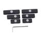 thumbnail image 4 of Separador de cables de bujía de 7 mm, 8 mm y 9,5 mm. Divisores universales para cables de bujía de motor. Negro, 4 of 7