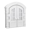 thumbnail image 1 of Puerta para Gatos de Diseño Francés, Fácil de Instalar, Doble Oscilación, Adecuada para Gatos y Perros, Material Duradero, Puerta Interior para Gatos Con Plástico+ABS, 1 of 7