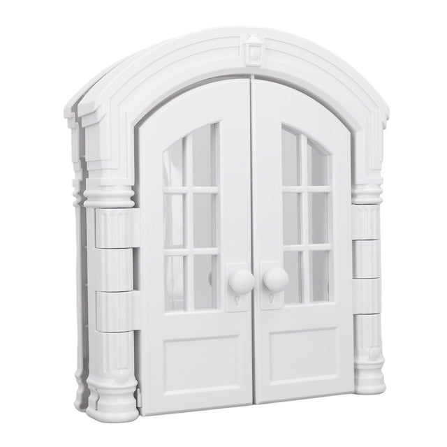Puerta para Gatos de Diseño Francés, Fácil de Instalar, Doble Oscilación, Adecuada para Gatos y Perros, Material Duradero, Puerta Interior para Gatos Con Plástico+ABS