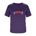 thumbnail image 3 of Tops para hombre, blusas y camisas de manga corta con cuello redondo para hombre, camisetas casuales con estampado de moda para hombre, blusa de manga corta, blusa de poliéster para hombre., 3 of 4