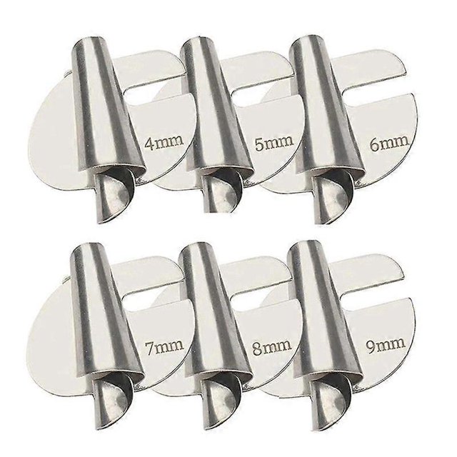 Juego de prensatelas universales para dobladillo enrollado, prensatelas para dobladillo enrollado de máquina de coser, prensatelas de 4-9 mm de ancho