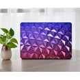 thumbnail image 4 of KSK KAISHEK Compatible MacBook Pro 16" Case 2021 2022 2023 Released Model A2780/A2485, Plastic Hard Shell Case Cover, Purple series 0635, 4 of 5