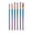 Purple, variant on 6-Pc Makeup Brush Set Synthetic Bristles Purple Diamond Handle Foundation Eyeshadow Eyebrow Blush Concealer Cosmetic Brushes Portable Professional Kit
