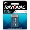 Rayovac Alkaline 9V Battery, 1-pack