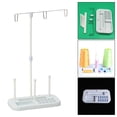 thumbnail image 5 of For Home Sewing Machine Spool Kit Adjustable Sewing Machine Needle Thread Bobbin 3 Embroidery Thread Spools Holder Stand, 5 of 5
