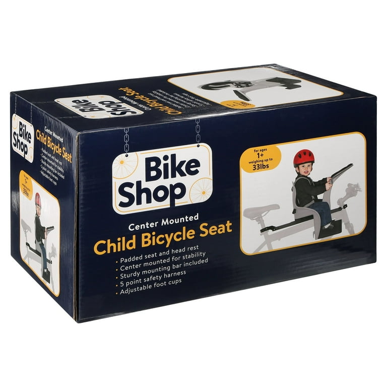 Center mounted bicycle child hot sale carrier