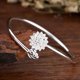 thumbnail image 1 of 2023 nuevo Plata de Ley 925 alta calidad simplicidad cuentas pulsera romántica cadena para mujer compromiso fiesta joyería de boda, 1 of 2