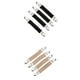 thumbnail image 1 of Pinzas elásticas para guantes con clip de de material acero inoxidable para niños negro + beige, 1 of 9