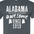 thumbnail image 4 of Inktastic Alabama Awesome Since 1819 T-Shirt, 4 of 5