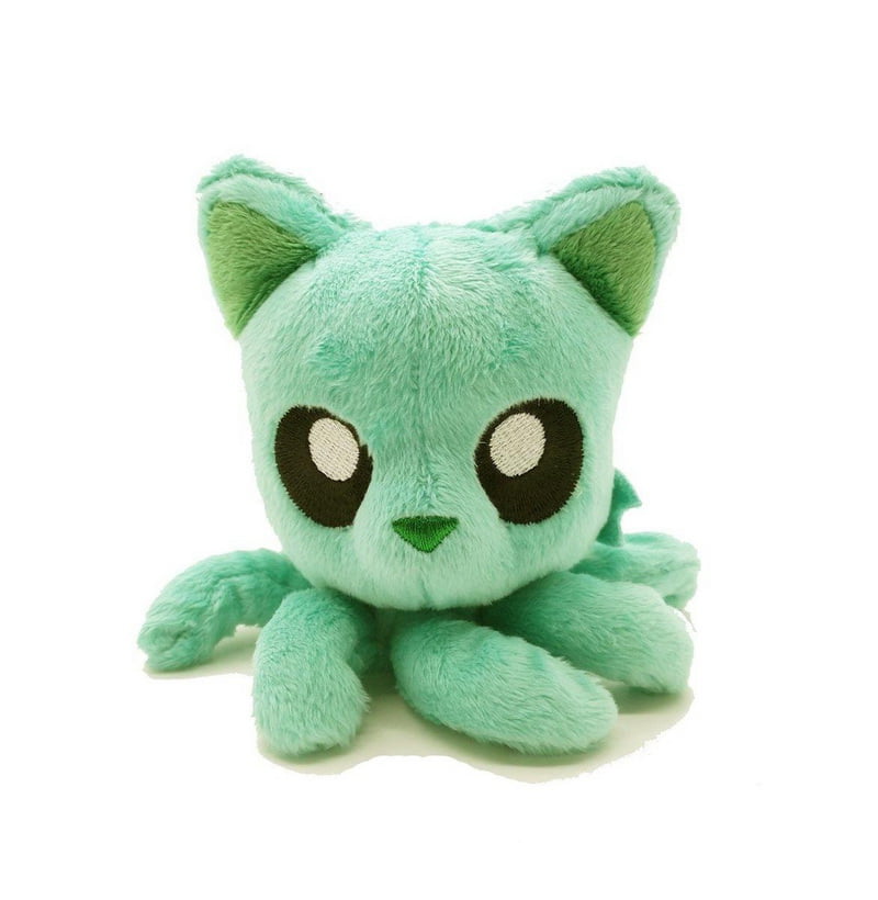 Tentacle Kitty Amazed Teal Little One Plush New 
