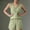 Green, variant on Pyhlmscde Two Piece Outfits for Women 2025 V Neck Vest And Shorts Loose Casual Two Pieces Set, Summer Rompers for Women 2025, 2Piece Set Outfit for Women Summer, Piece Sets Summer Dressy