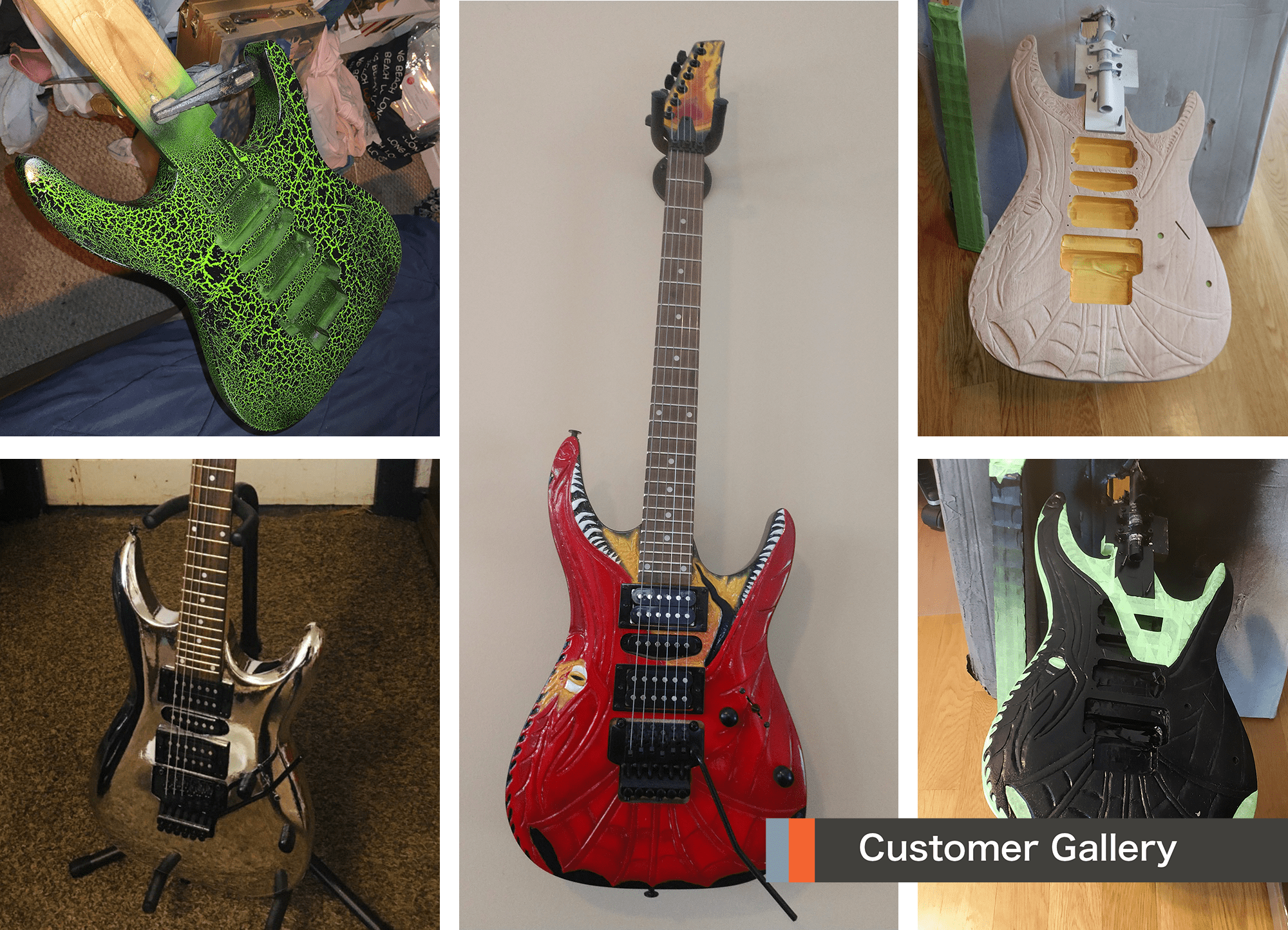 6-String Mahogany Build Your Own Guitar Kit