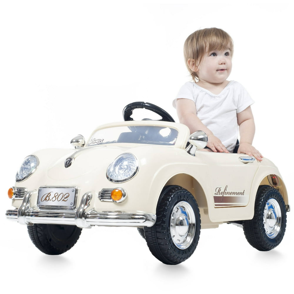 Ride On Toy Car, Battery Operated Classic Sports Car With Remote Control and Effects by Rockin