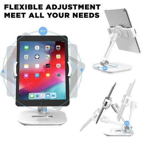 AboveTEK - Desktop Phone/Tablet Stand - White