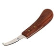 Flash Sale Steel Hoof Knife with Wooden Handle Pointed Cattle Livestock