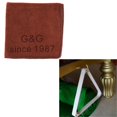 thumbnail image 1 of Paño de Limpieza para Taco de Snooker Súper Absorbente + Gancho para Sujeción de Estante de para de Billar Oro Sharpla Gancho para mesa de billar, 1 of 8