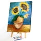 thumbnail image 1 of Cuadros Decorativos Pintura al óleo por números Florero Girasol Cuadro sin marco Craft Kit para sala de estar Wdftyju embutido en tela, 1 of 9