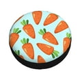 thumbnail image 3 of Bingfone Cartoon Carrot Spare Tire Cover Weatherproof Universal Wheel Protectors For Rv Camper Travel Trailer Suv Truck 15 Inch, 3 of 9