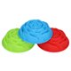 thumbnail image 3 of Juego de 3 piezas para hornear de forma creativa y delicias para fiestas, moldes de silicona para pasteles con diseño floral antiadherentes y de fácil liberación, 3 of 8