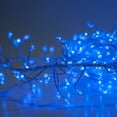thumbnail image 2 of Wintergreen Lighting LED Fairy String Lights, Plug In Bedroom Fairy Lights, 400 Fairy Lights, 8.2 Ft Strand Length (Blue Lights on Silver Wire), 2 of 3