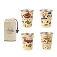 thumbnail image 3 of Taza de acero inoxidable de 4 uds, vaso de agua, taza de Picnic apilable, taza de Camping, taza para beber para playa, Bar, al aire libre, viajes Cola Tazas al aire libre, 3 of 6