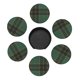 thumbnail image 3 of Posavasos de cuero de 6 piezas, posavasos All Ireland (tartán verde) para bebidas, posavasos para tazas, regalo de inauguración de la casa, ideal para la decoración del hogar, 3 of 7