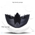 thumbnail image 3 of Masque Anti-Brouillard de Ski de Neige Masque Coupe-Vent de Moto de Sport Anti Ultraviolet Lunettes de Soleil Masque Détachable (Lentilles Transparentes), 3 of 4