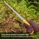 thumbnail image 4 of Sierra de mano portátil para exteriores con hoja curva - Minisierra de carpintería de dientes finos para podar jardines, mango de plástico, herramienta de corte eficiente, 4 of 7