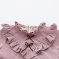 thumbnail image 5 of KAUOD Kids Girls Confetti Birthday Dress Korean Version Of Fashion V Shaped Wooden Ear Edge Girls Dress Foreign Trade, 5 of 9
