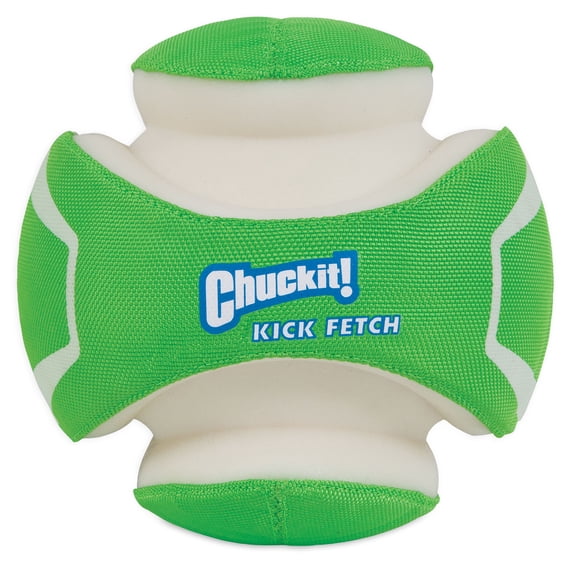 Chuckit! Kick Fetch Max Glow Dog Toy Ball, Large
