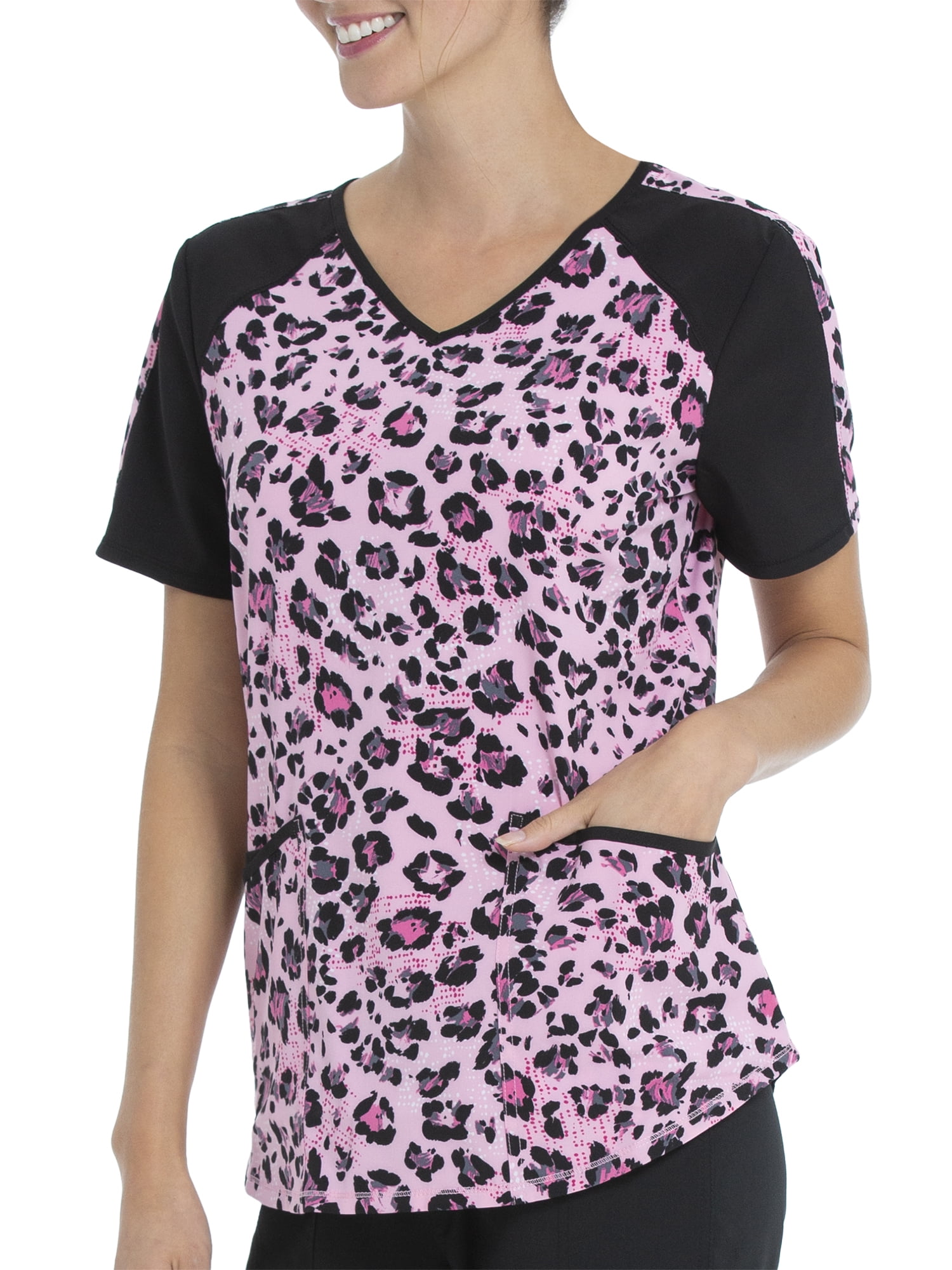 Animal print scrubs cheap best sale